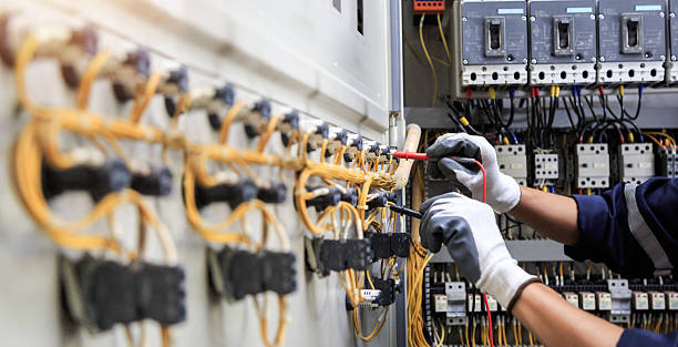 Professional Electrician technician working in South River, NJ